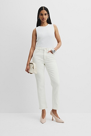High Rise Slim Leg Jean | Country Road