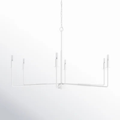 Alysa 6 - Light Candle Style Classic Chandelier | Wayfair North America