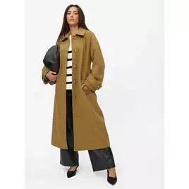 Buy Green Wool-Look Trench Coat 12 | Coats | Tu | Tu Clothing