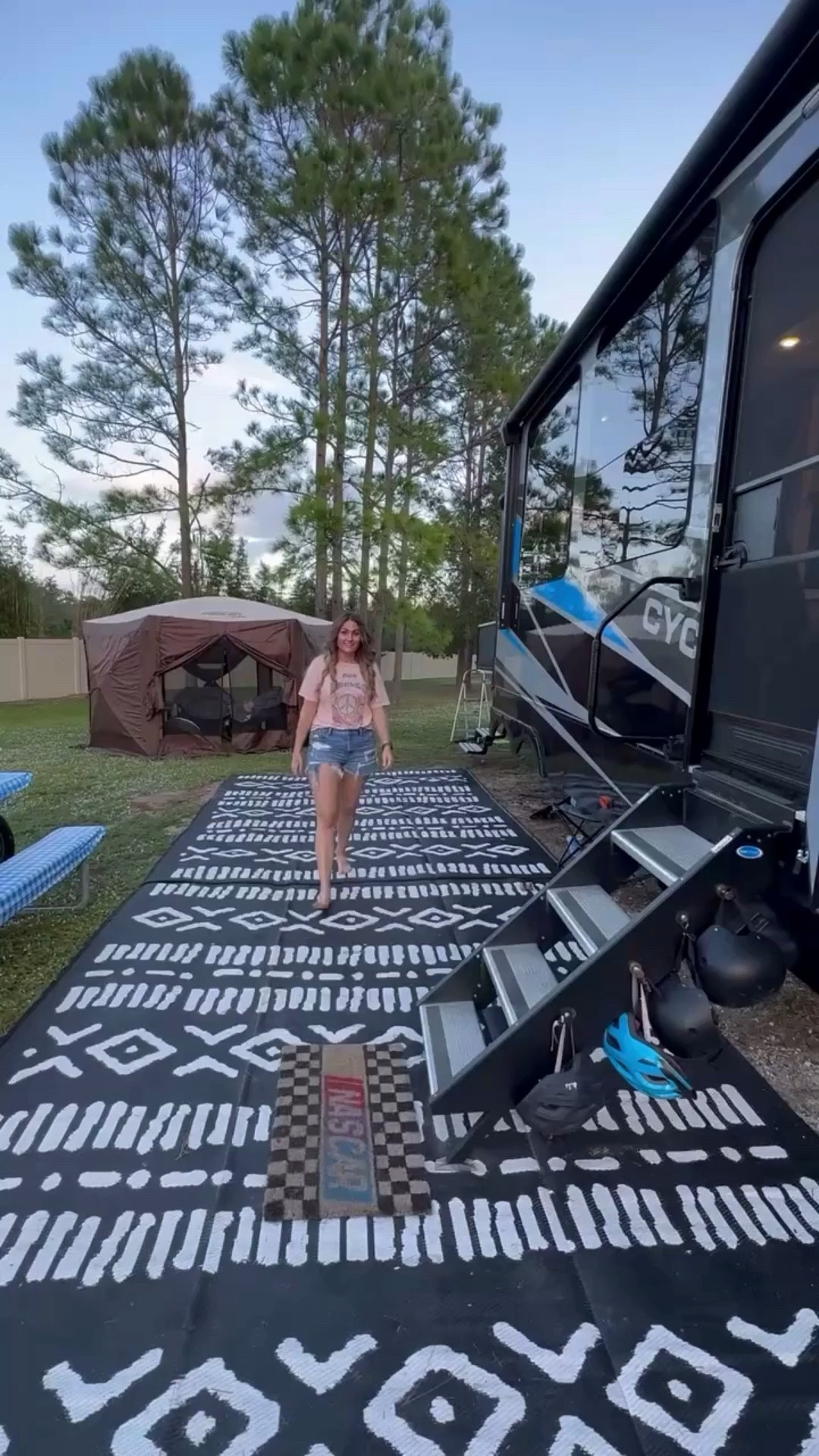 Renovated 47ft RV Tour // Family of 5 //  Heartland Cyclone 4014c #rvliving #heartlandpartner

#LTKhome #LTKtravel