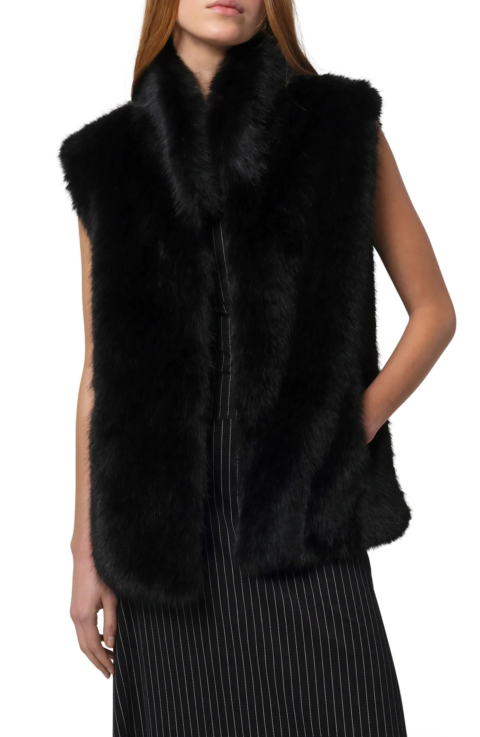 Apparis Laila Pluche™ Faux Sable Vest | Nordstrom | Nordstrom