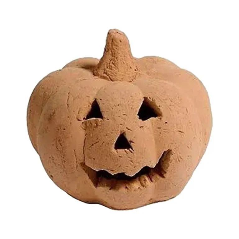 Chicmine Ceramic Pumpkin Halloween Pumpkin Ornament Ceramic Campfire Accessory - Walmart.com | Walmart (US)