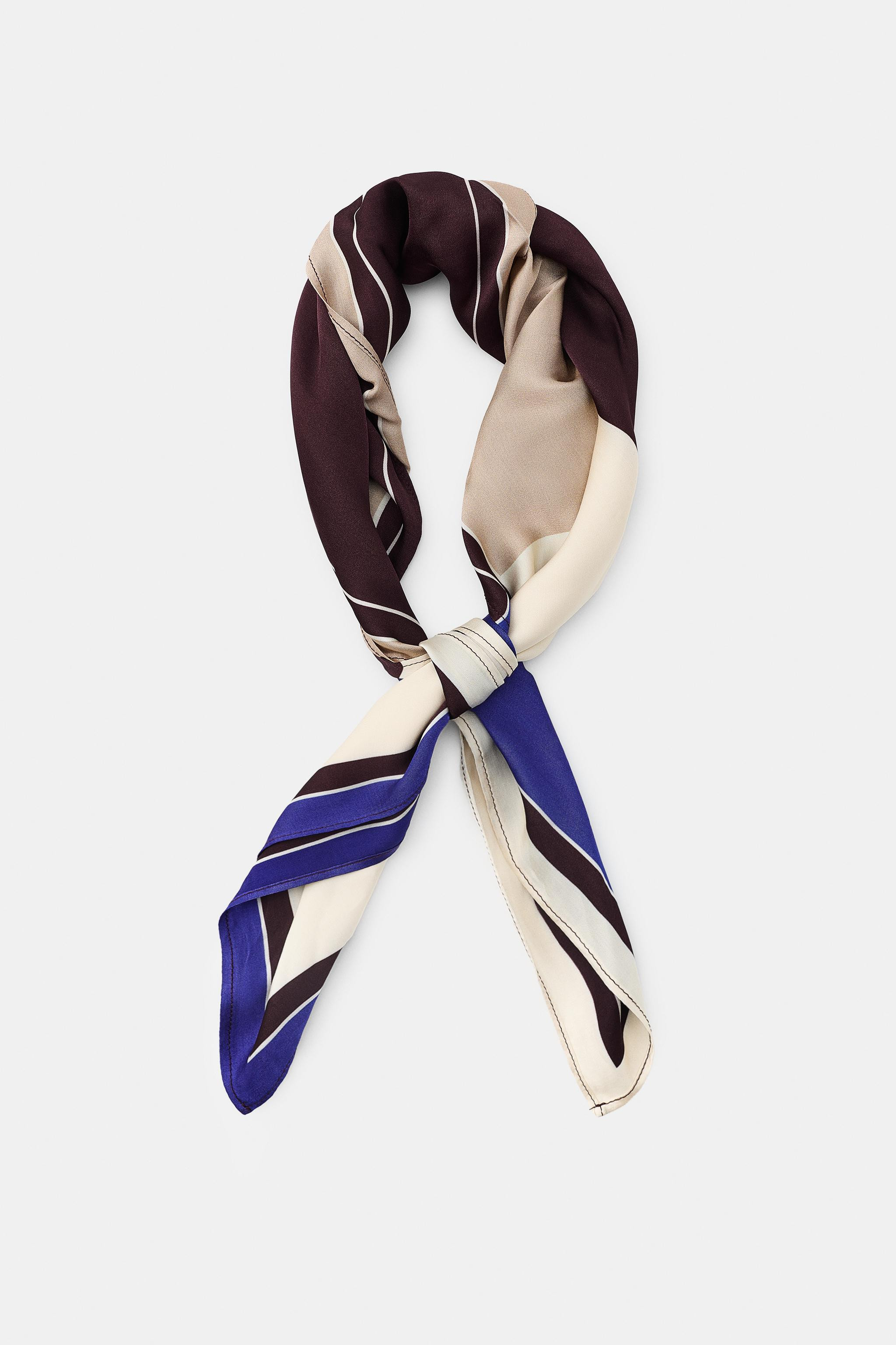 100% VISCOSE PRINTED SCARF | Zara US