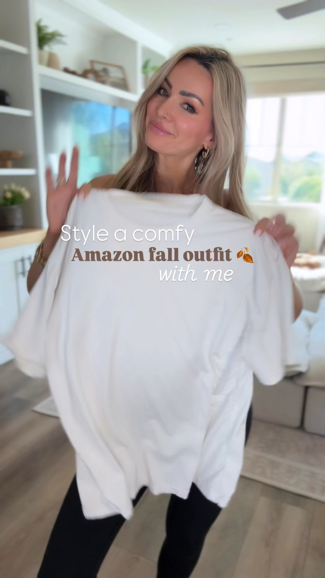 Casual Fall Outfit from Amazon 🍂
I'm wearing my favorite
Amazon leggings & some other fall staples that I have on repeat and are under $50! Comment CASUAL to get my outfit details sent over to you directly

#amazonfashion #founditonamazon #casualstyle #winteroutfit #casualoutfit
22K
What to wear | how to style | casual outfit ideas | winter outfit ideas | amazon outfit | amazon winter finds | amazon winter style | comfy style | comty outfit | nursing friendly top | bump friendly sweatshirt | elevated casual outfit  | long sleeve tunic tee | trendy sneakers | easy outfit

#LTKStyleTip #LTKVideo #LTKFindsUnder50