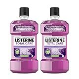 Listerine Total Care Anticavity Fluoride Mouthwash, 6 Benefits in 1 Oral Rinse Helps Kill 99% of Bad | Amazon (US)