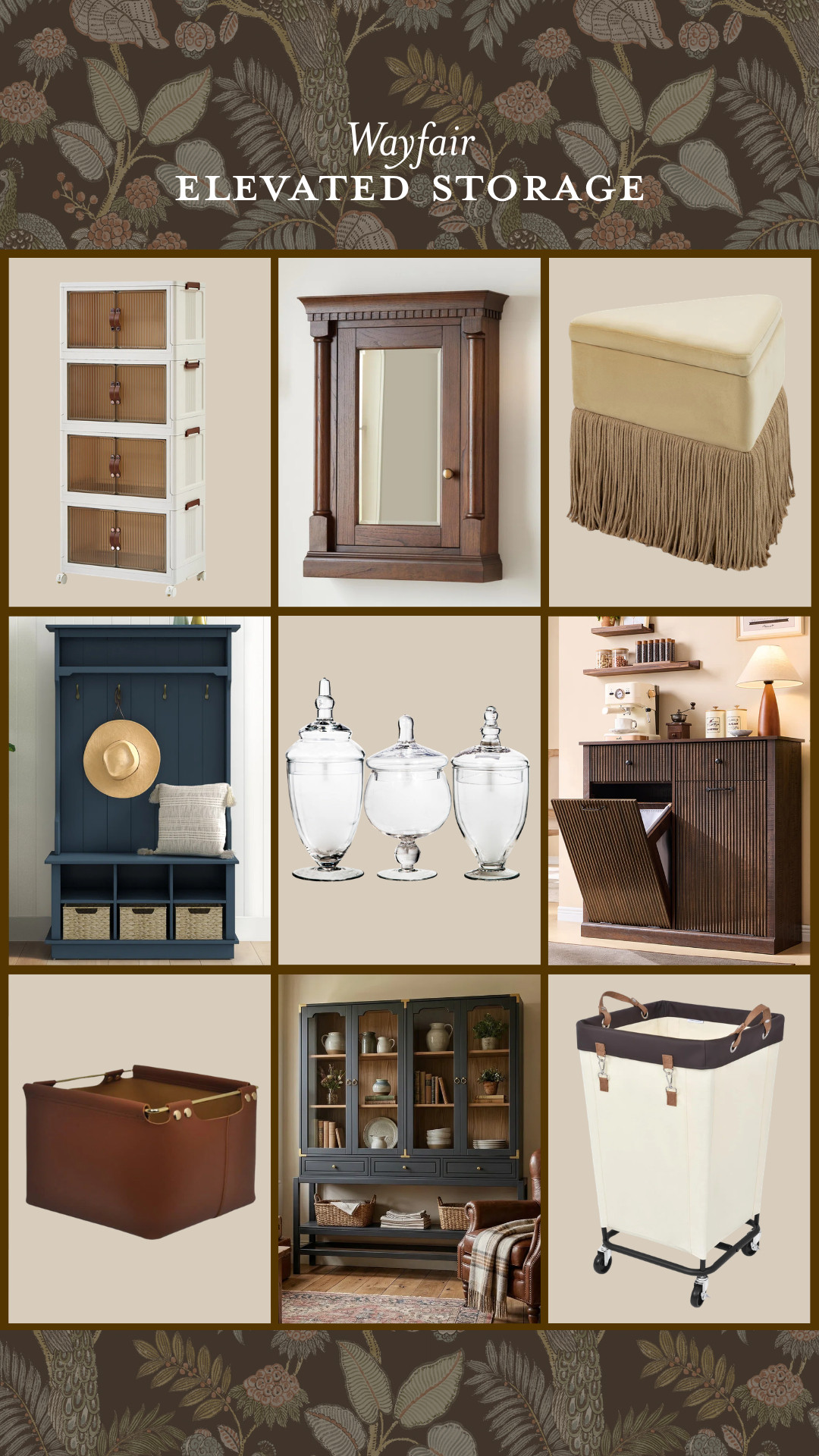 Our principle is that if it's out it has to be beautiful. Rounded up some elevated storage solutions for every room in the house and it's all from Wayfair @wayfair, #WayfairPartner, #ad, #Wayfair, and #SpringCleaning 

 #LTKHome #LTKSaleAlert