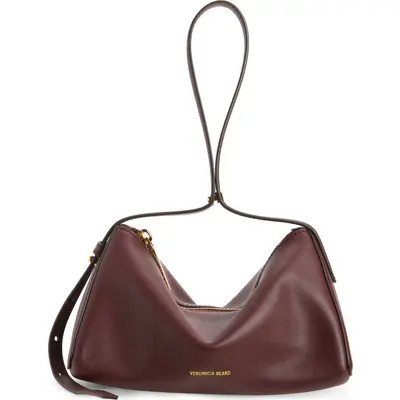 Veronica Beard Prism Leather Shoulder Bag in Black at Nordstrom | Nordstrom