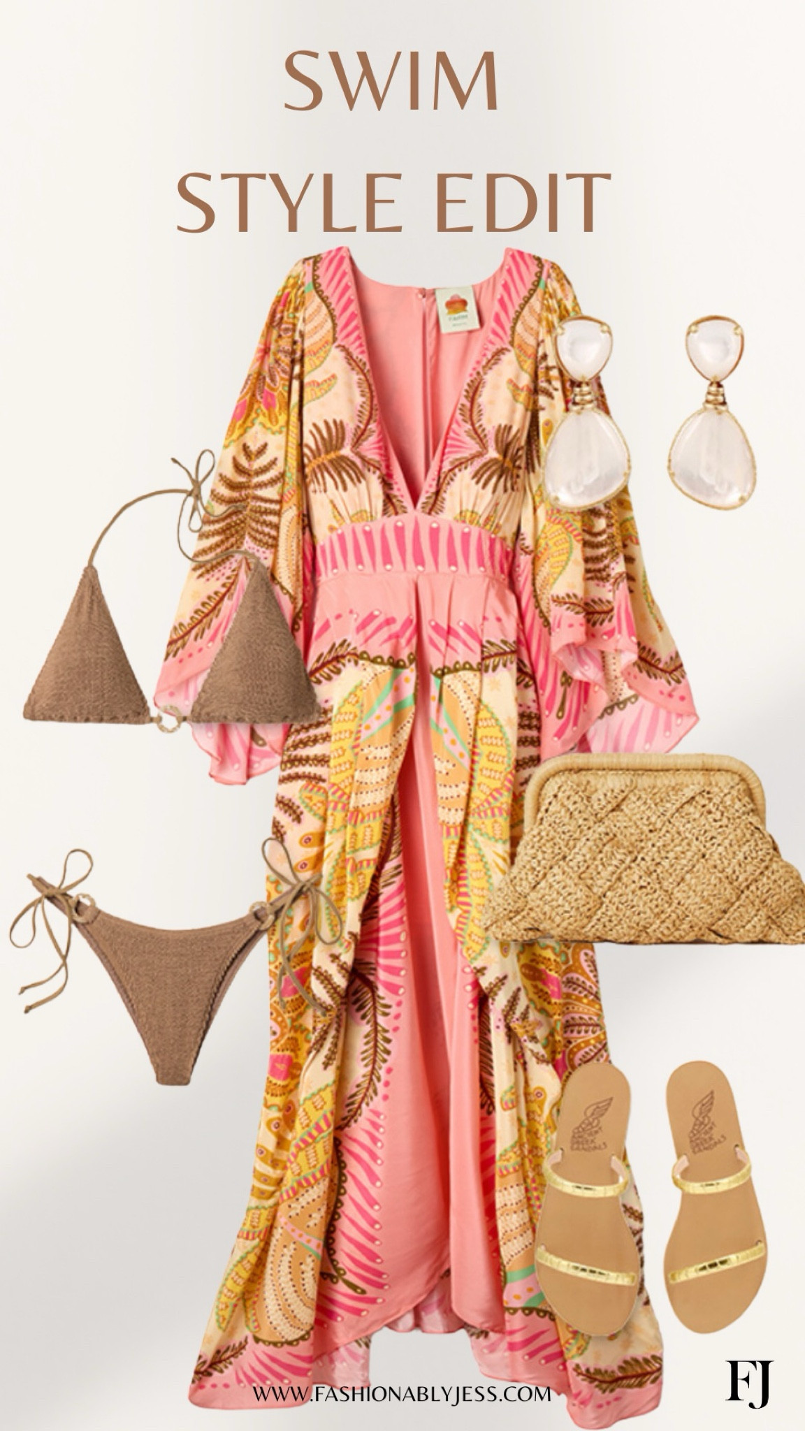 Mother of Pearl this is the perfect beach vacation outfit! 👙💦🧴

#LTKOver40 #LTKStyleTip #LTKSwim