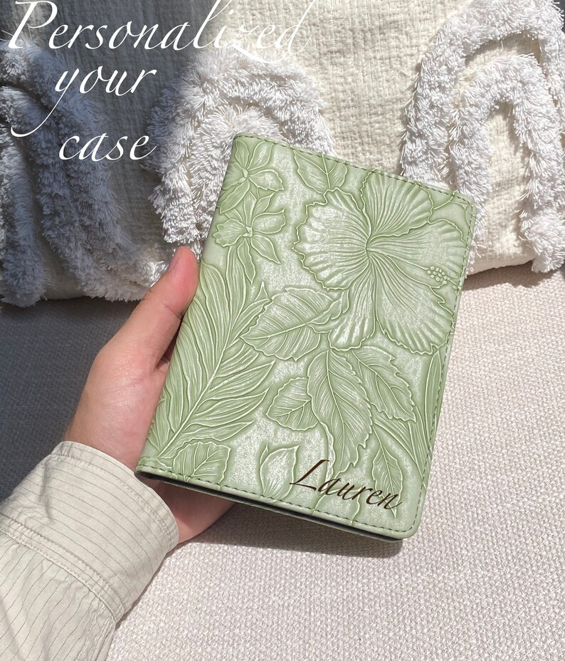 Retro Flowers Leather Kindle Paperwhite 6.8 Case All Kindle Paperwhite 2021/2022 Case Kindle Case... | Etsy (US)