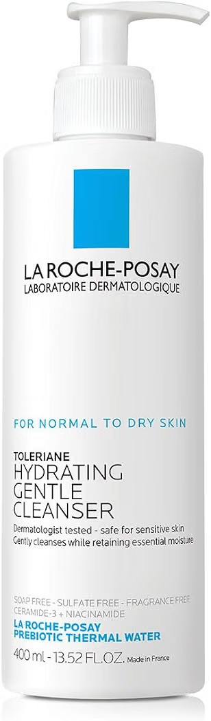 Face cleanser with niacinamide & ceramides, safe for sensitive skin. Daily face wash for normal t... | Amazon (US)