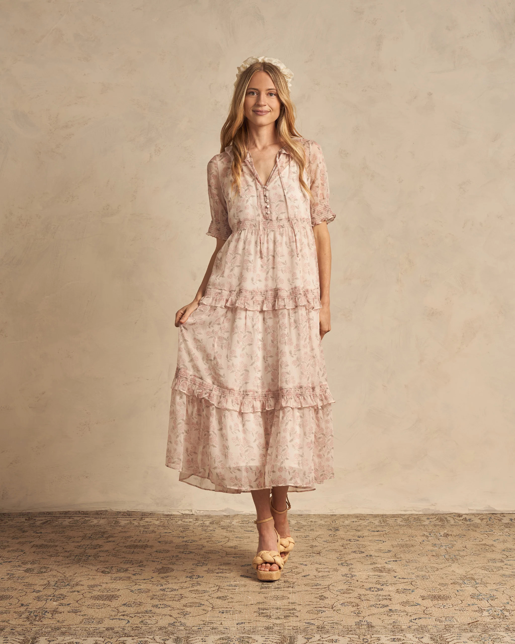 Millie Dress | French Hydrangea | Rylee + Cru