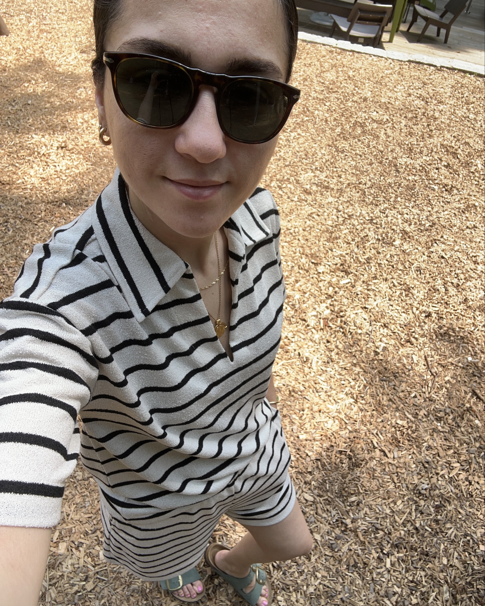 Summer short and shirt set, duo, black and white stripe shirt and short set. Perfect relax comfy. Loose-fit short and shirt with collar. Wearing XS HMstyle

#LTKSaleAlert #LTKFindsUnder50 #LTKStyleTip
