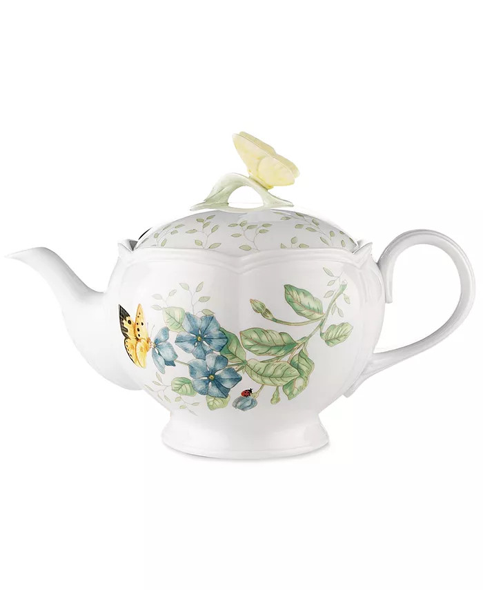 Lenox Butterfly Meadow Teapot - Macy's | Macy's