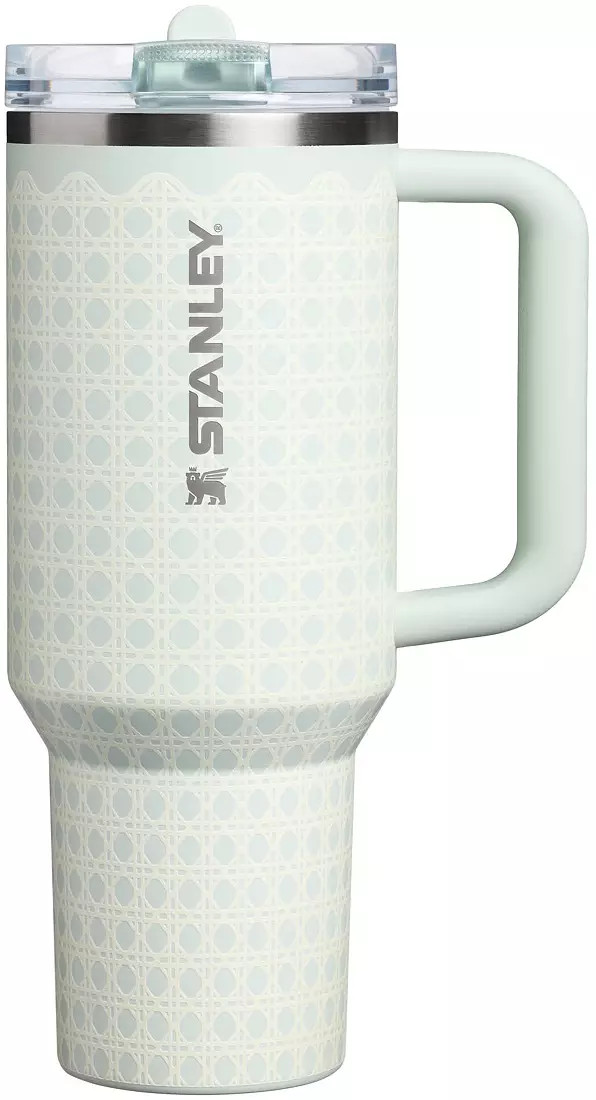 Stanley 40 oz. Quencher ProTour Flip Straw Tumbler - Spring Picnic | DICK'S Sporting Goods