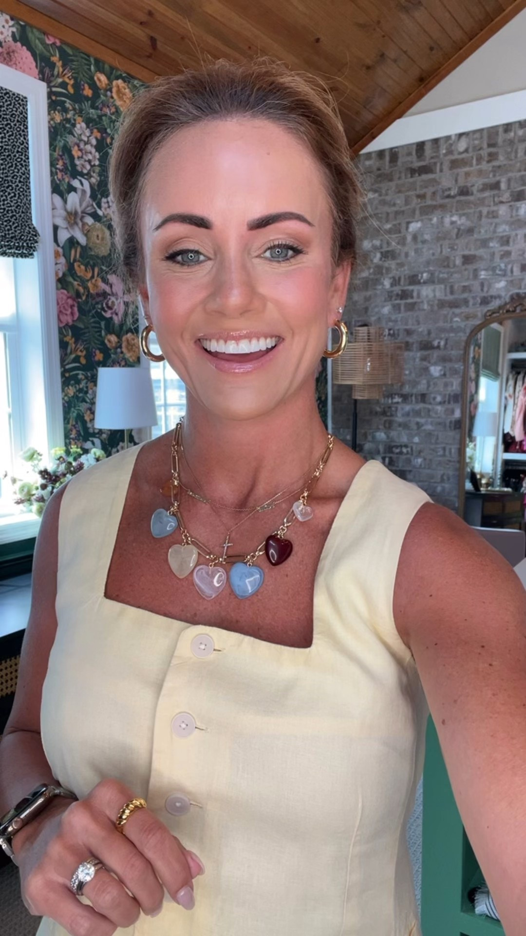 Yellow linen vest, cuffed jeans + gold hoop earrings!

#kbstyled #yellowtop #vest #linentop #yellow #goldhoops

#LTKFindsUnder50 #LTKOver40 #LTKSaleAlert