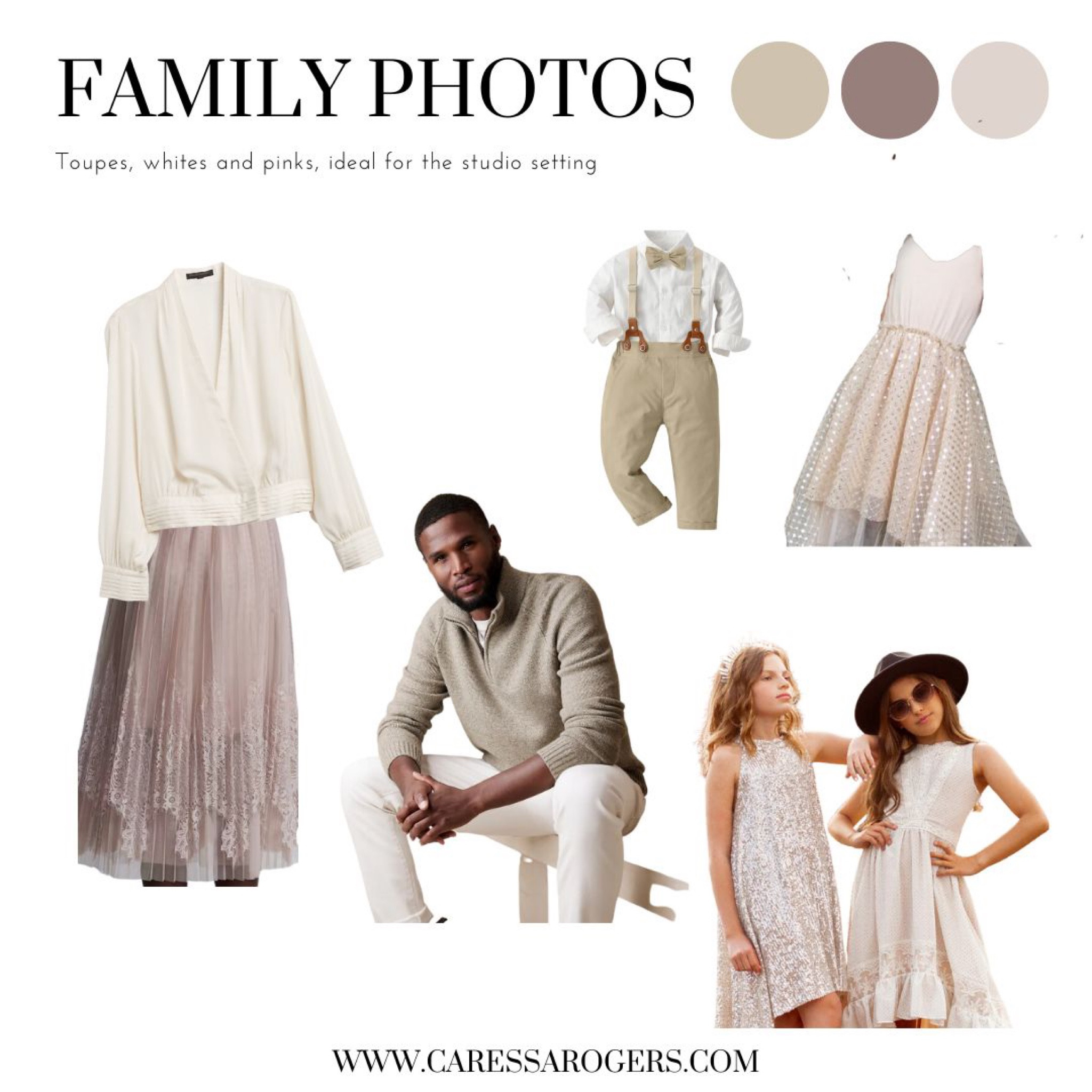Tulle and sparkle family outfits would be beautiful in a studio setting.

#LTKstyletip #LTKfamily #LTKHoliday