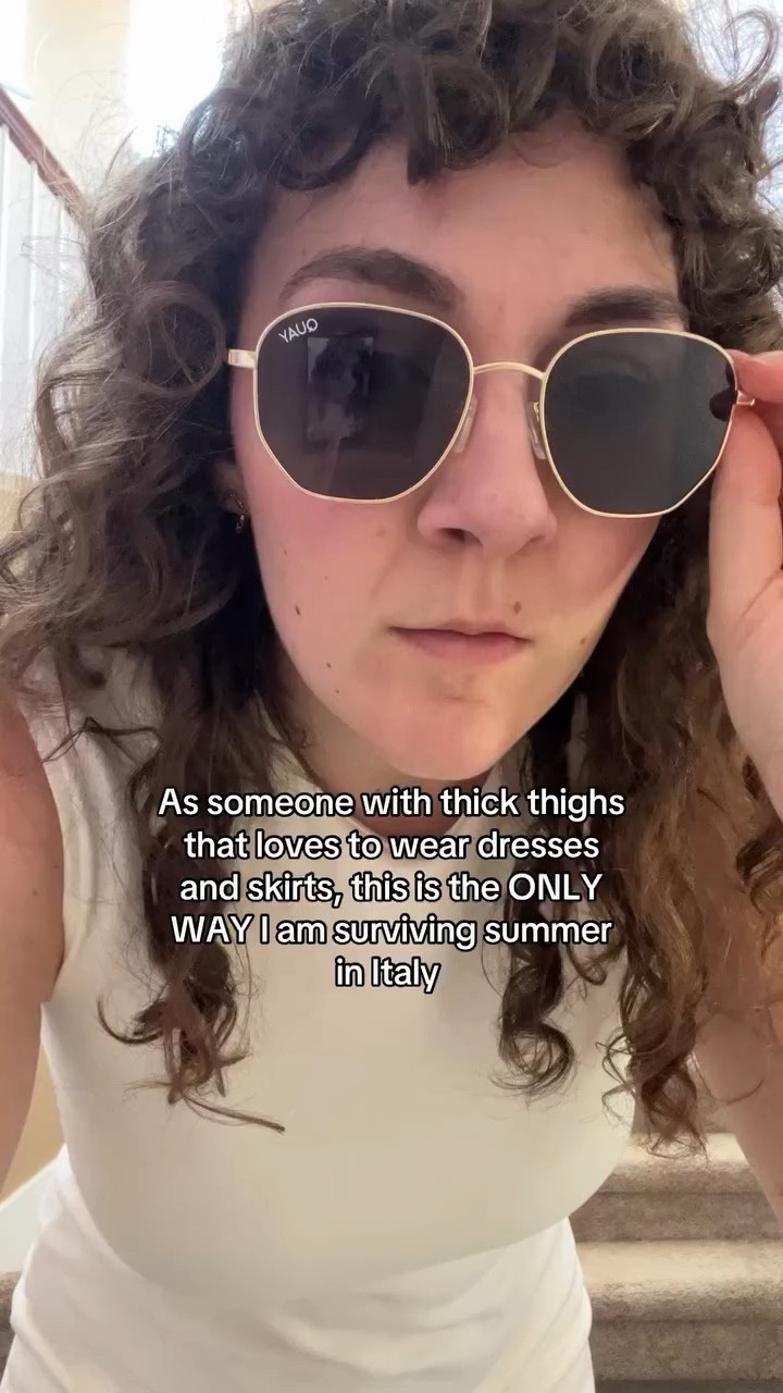 I’m embarrassed to tell you how recently i learned this trick 🫣 and i have ALWAYS had thick thighs!

Summer in Italy gets HOT and it’s so important that your clothing makes you feel 
➡️ comfortable 
➡️ confident, and
➡️ cool enough!

Without bike shorts, I had to wear pants of some kind all the time.  Ugh! 

Don’t get me wrong, i love a good pair of trousers but i love wearing skirts and dresses as much as possible in the summer - especially when i see all the italian ladies fashion 💅

#traveltoitaly #italytraveltips #traveltorome #wheninrome #travelfashion #traveltok #italiansummer #whattoweartoday