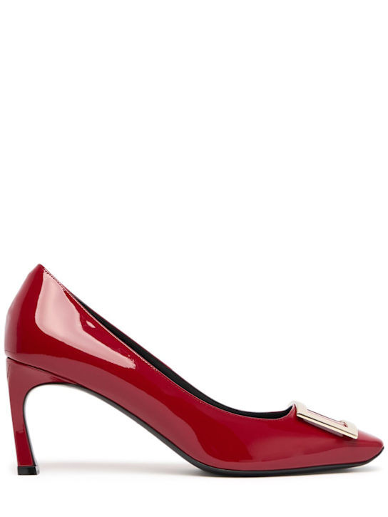 70mm Trompette patent leather pumps | Luisaviaroma