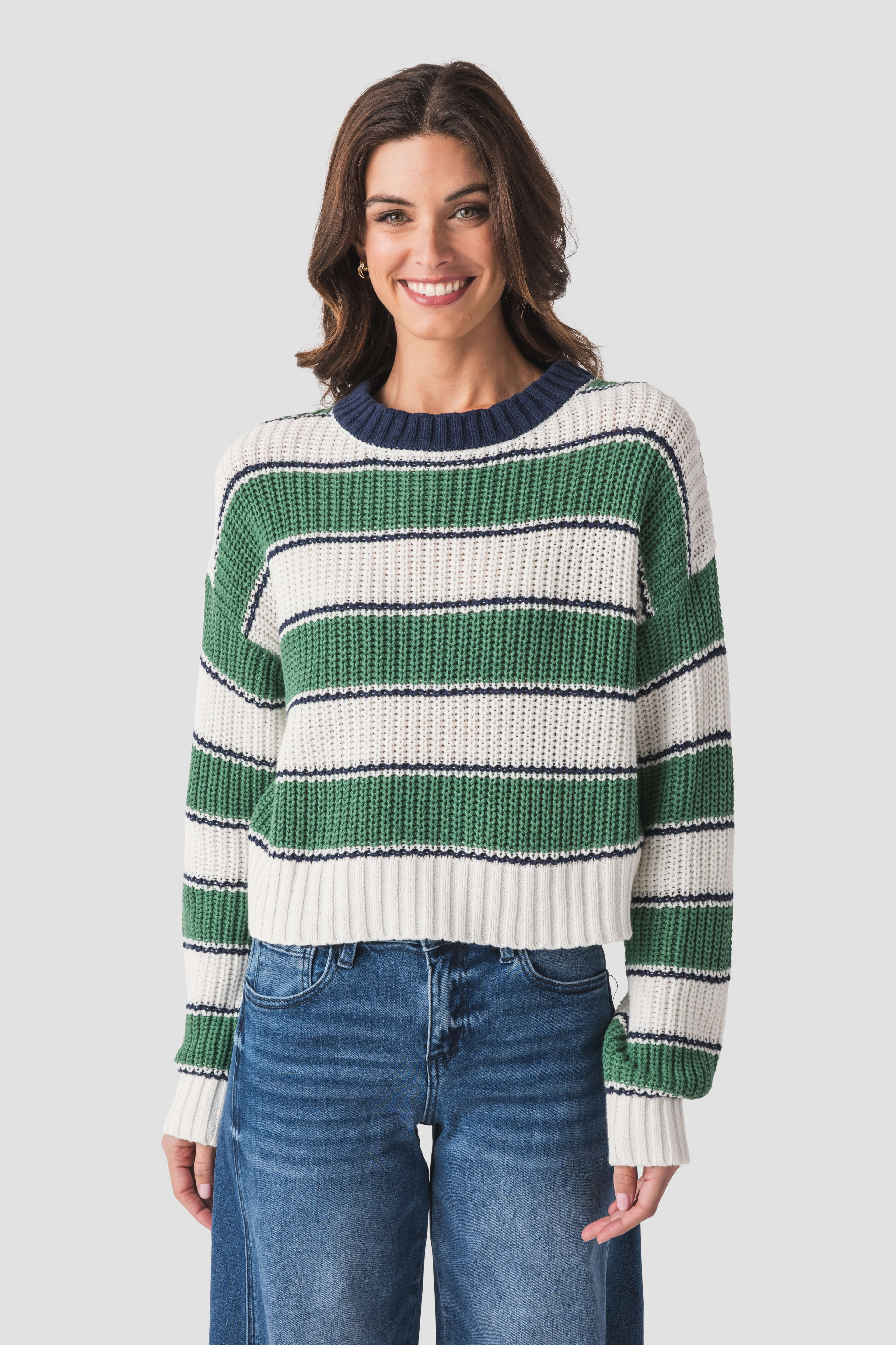 By Together Bretton Striped Sweater | Social Threads
