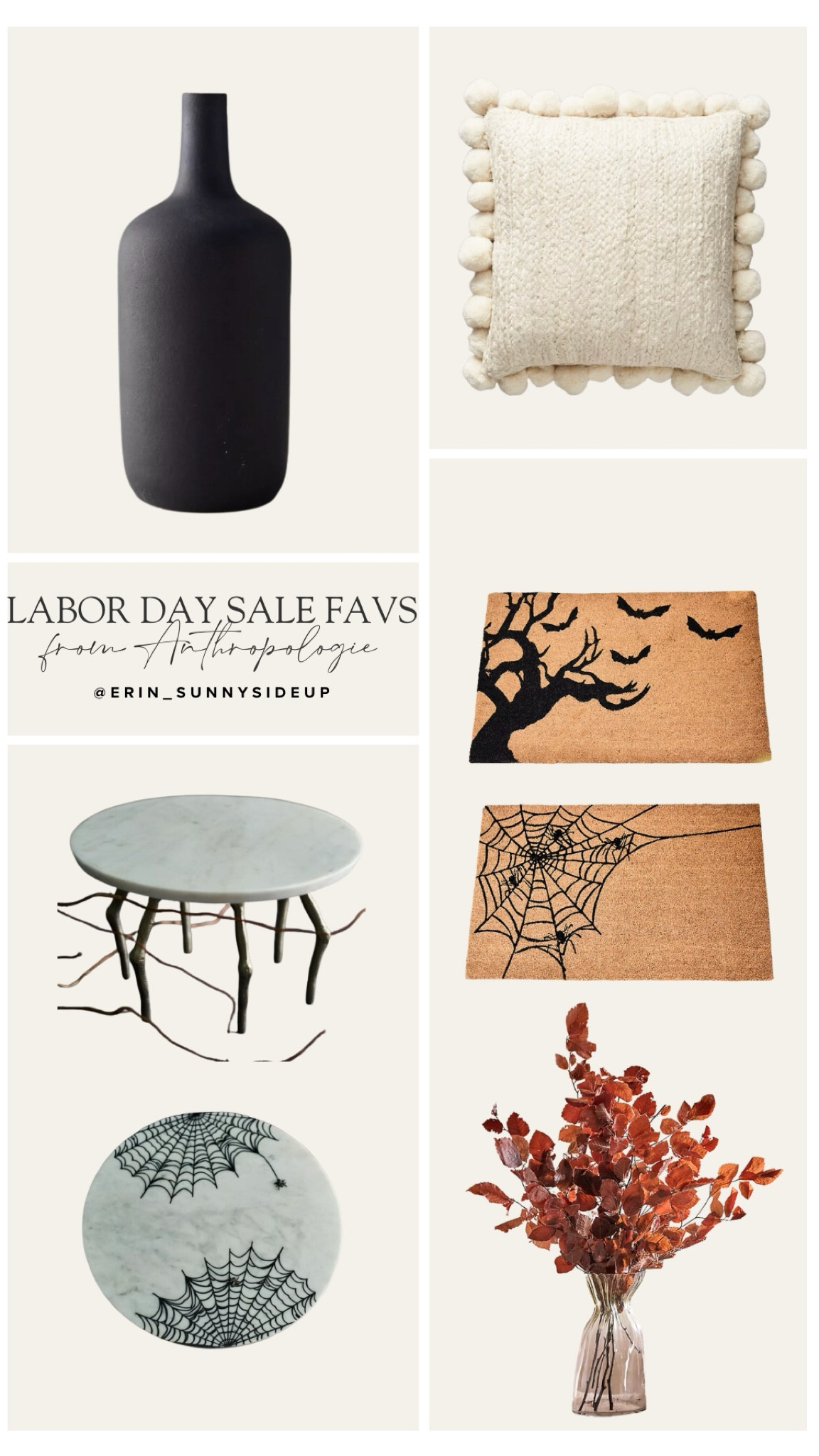 Labor Day sale favorites that are perfect for Halloween from Anthropologie! 

#LTKFallSale #LTKHome #LTKStyleTip