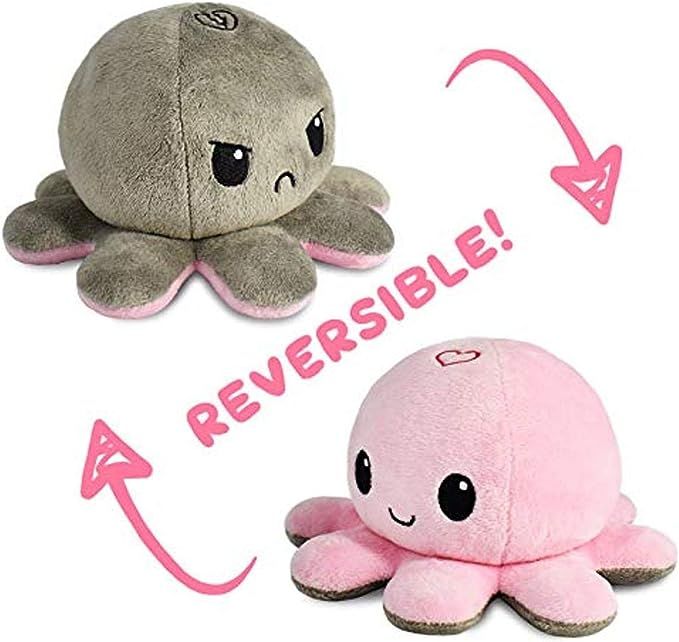 TeeTurtle - The Original Reversible Octopus Plushie - Love + Hate - Cute Sensory Fidget Stuffed A... | Amazon (US)