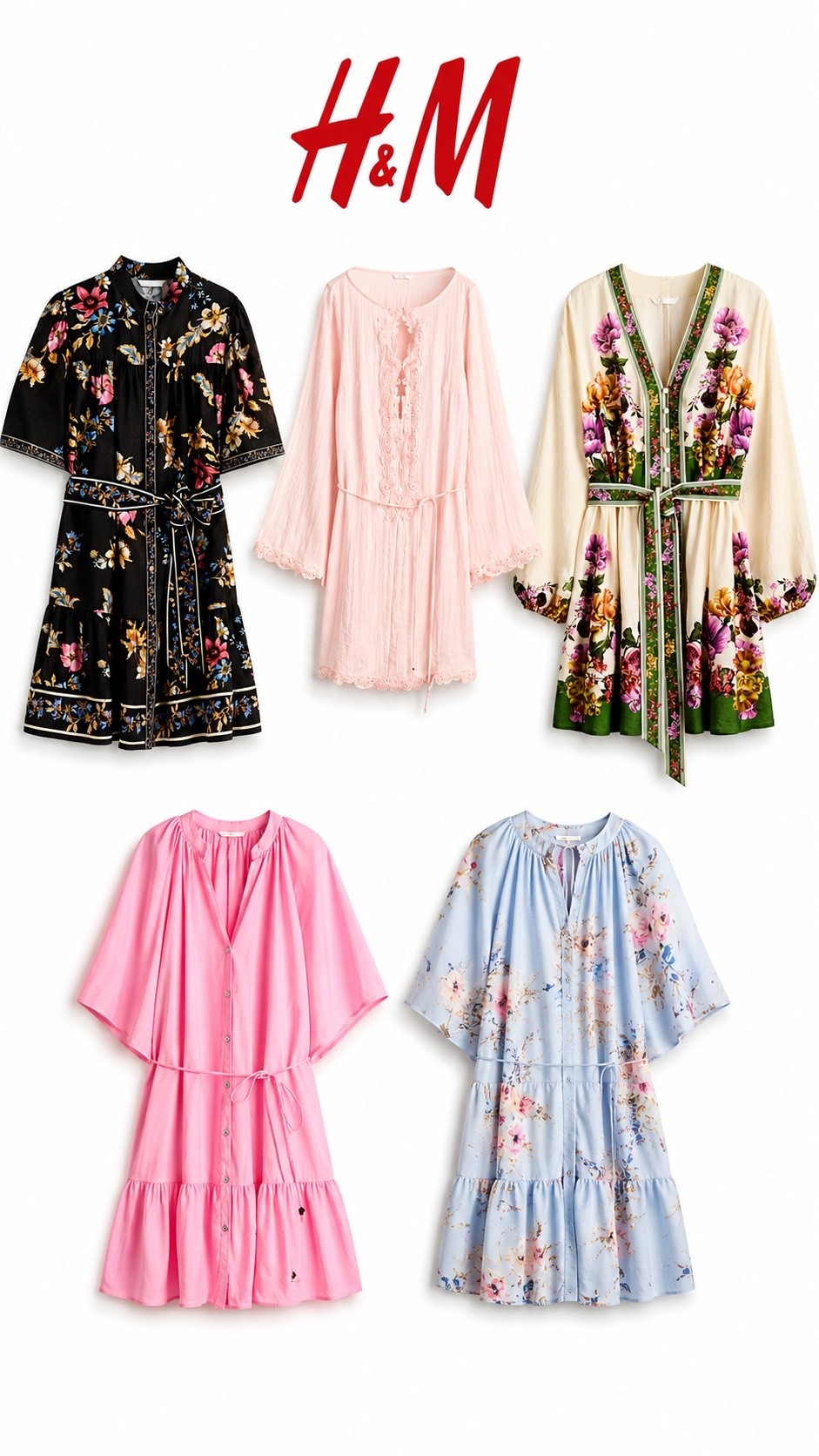 ✨ H&M new arrivals that are giving effortless elegance. From romantic florals to soft pastel shades, these dresses are perfect for brunch, vacations, or everyday chic looks.

💗 Which one is your favorite? 🌸 #HM #HMStyle #DressInspiration #SummerStyle #FashionFinds #StyleInspo #OOTD #ByAnaBeautyClub

#LTKSaleAlert #LTKU #LTKSeasonal