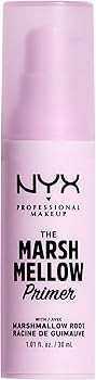 NYX PROFESSIONAL MAKEUP Marshmellow Smoothing Primer, Vegan Face Primer, 10-In-1 Skin Benefits | Amazon (US)