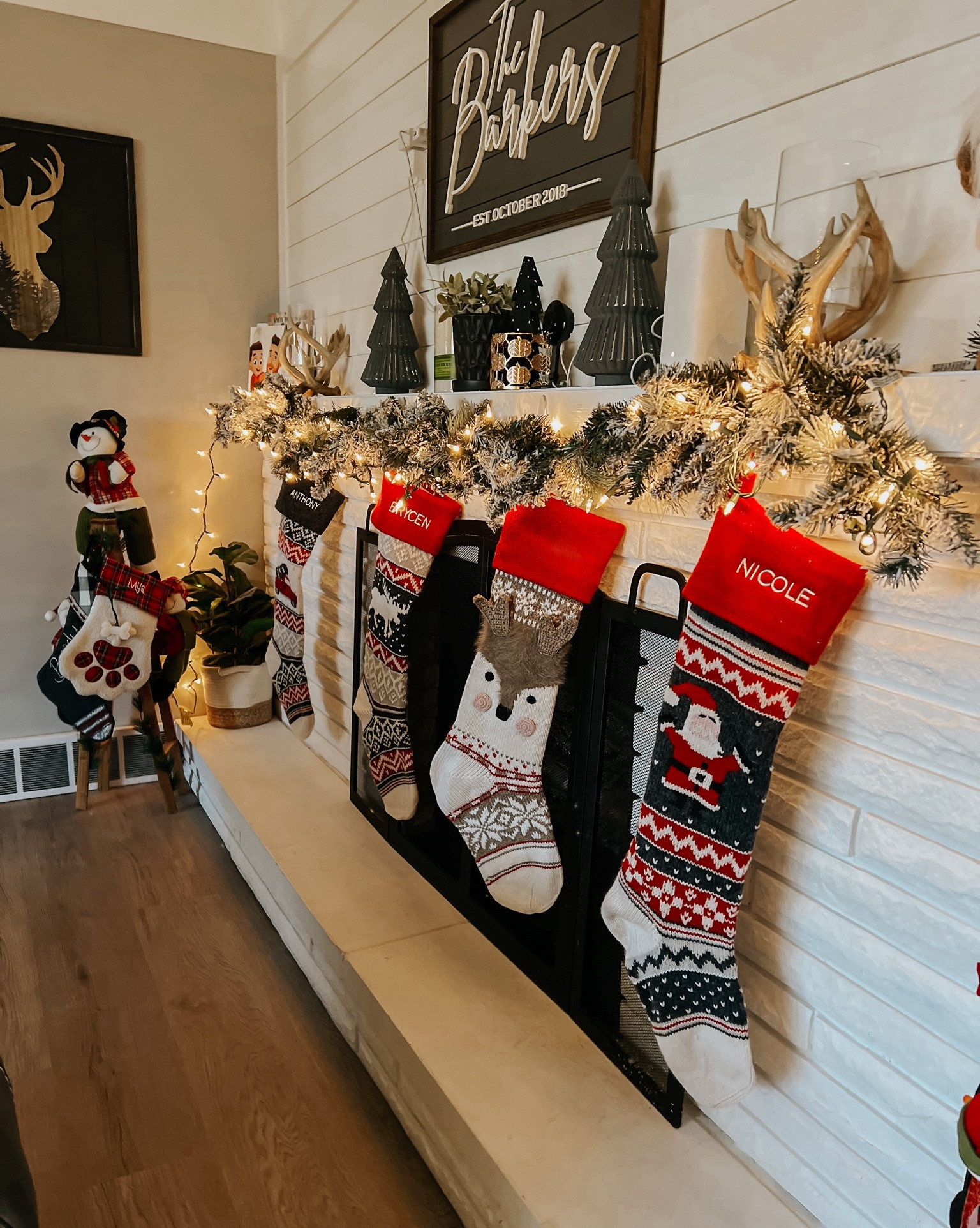 Slowly finishing up decorating for Christmas and got baby girls stocking too! Excited to share her name once she's here but couldn't leave her out this year! 

Our stocking are from pottery barn and they are HUGE & can hold so much! Love this classic Christmas fair isle look 🎄🤍

Christmas stocking, Christmas decorating, stocking, pottery barn kids, pottery barn stocking, pottery barn Christmas

#LTKHoliday #LTKSeasonal #LTKfindsunder50