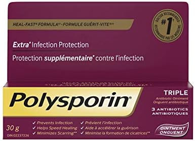 Polysporin Triple Antibiotic Ointment – Seals Minor Cuts, Scrapes & Burns - Heal Fast Formula -... | Amazon (CA)
