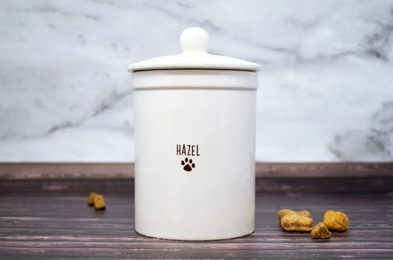 Personalized Dog Treat Jar Dog Gift Puppy Gift Dog Lover - Etsy | Etsy (US)