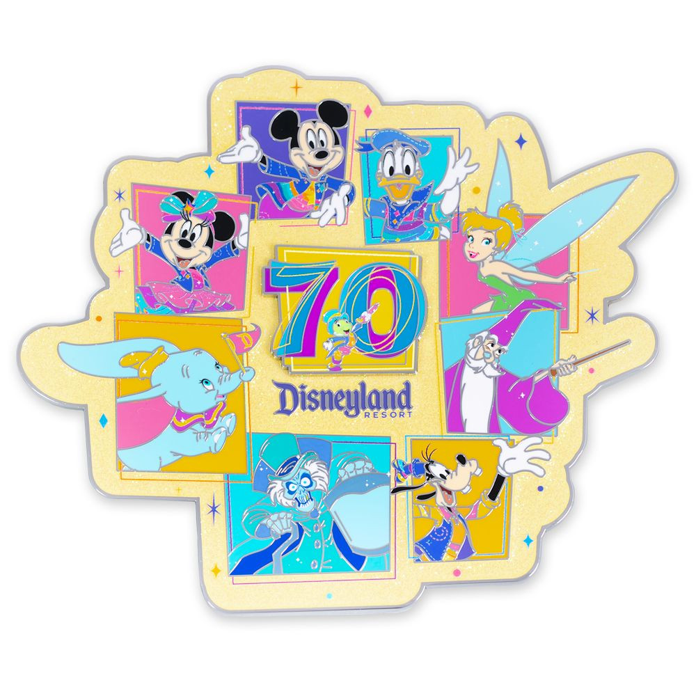 Disneyland 70th Anniversary Jumbo Pin – Limited Edition | Disney Store