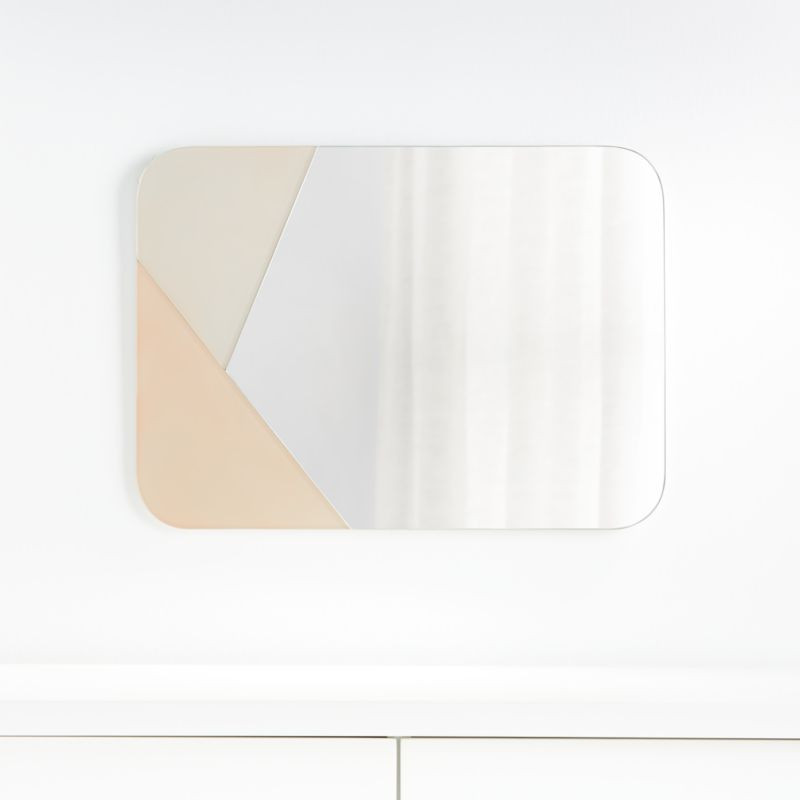 Color Block Mirror + Reviews | Crate & Kids | Crate & Barrel