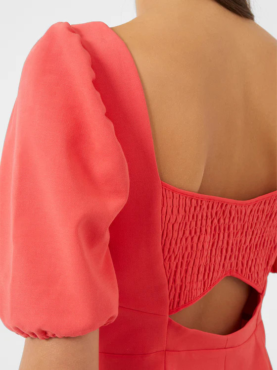 Whisper Cut Out Back Dress | French Connection (US)