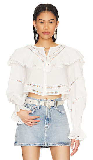 Anderson Top in White | Revolve Clothing (Global)