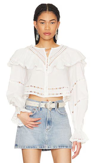 Anderson Top in White | Revolve Clothing (Global)