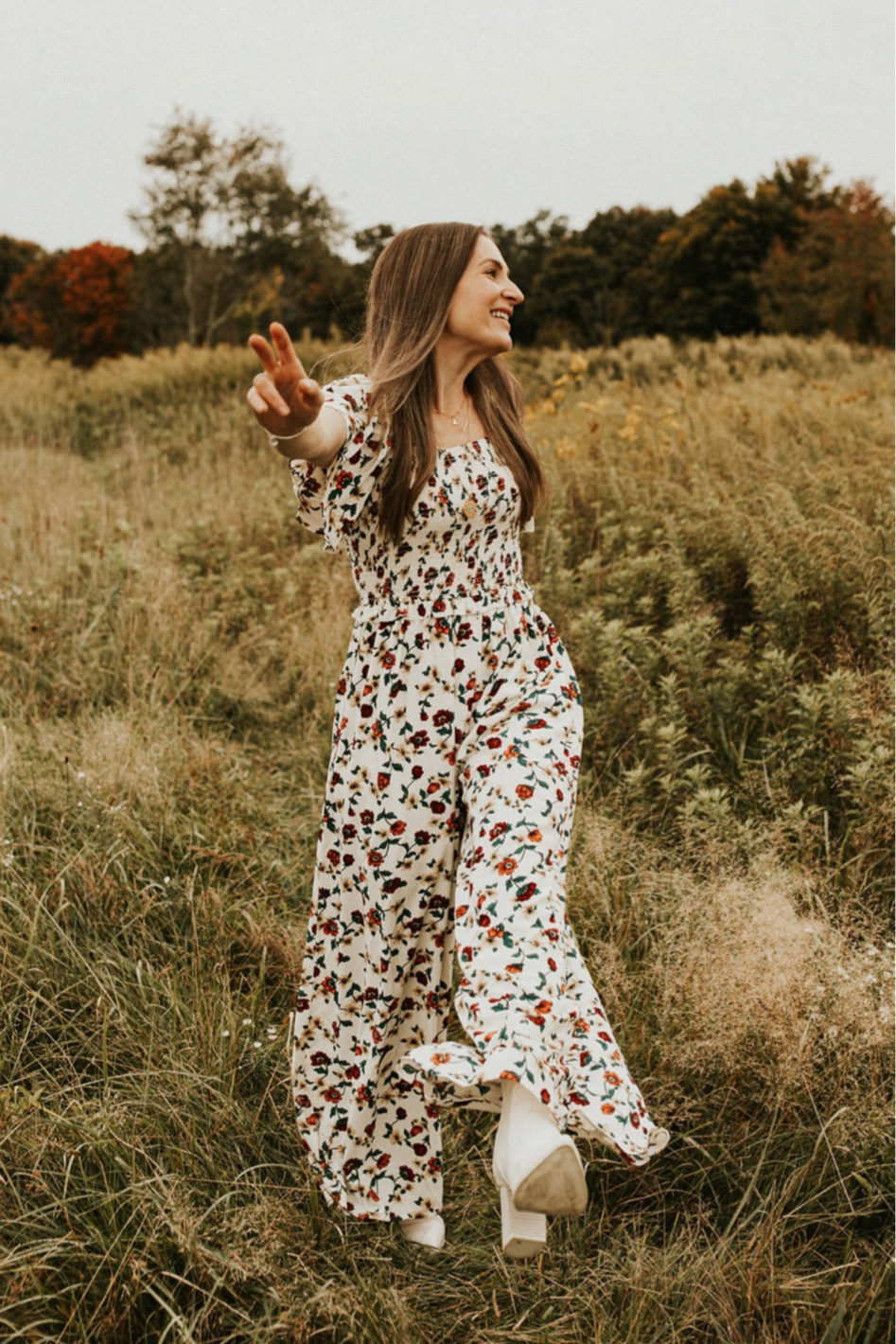 The best wide leg jumpsuit for family photos 

#LTKshoecrush