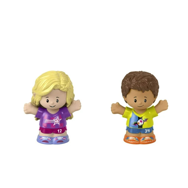 Little People Sports Friends, Athlete Figure Set, Toddler Toys - Walmart.com | Walmart (US)
