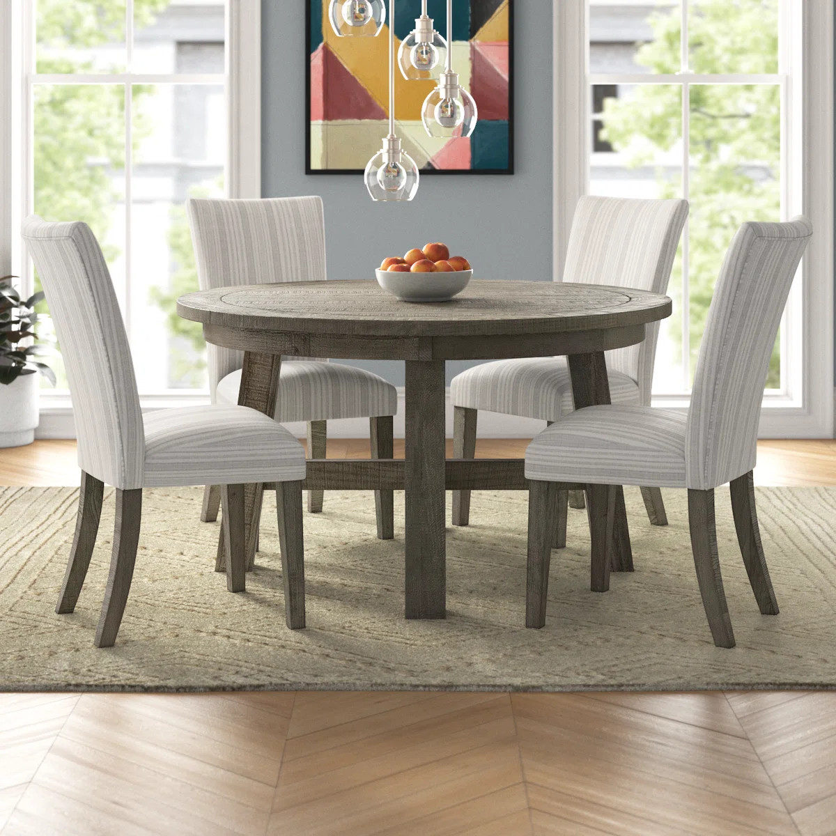 Verdonna Extendable Pine Solid Wood Dining Set | Wayfair North America