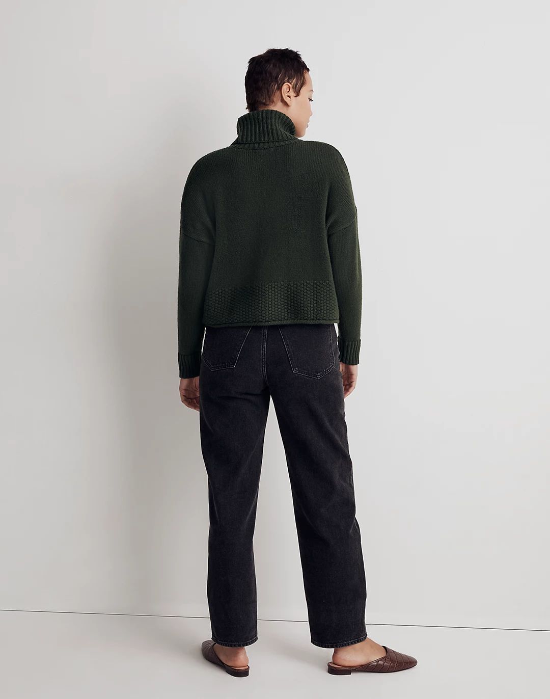 Sadler Turtleneck Sweater | Madewell