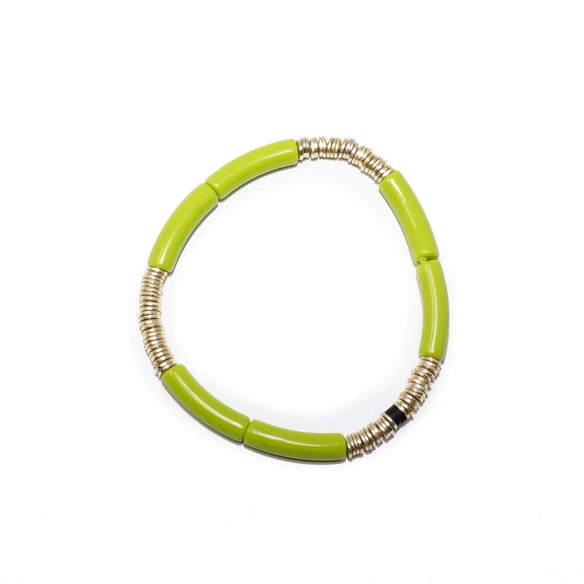 Chartreuse Zo Bracelet 4mm | Allie + Bess
