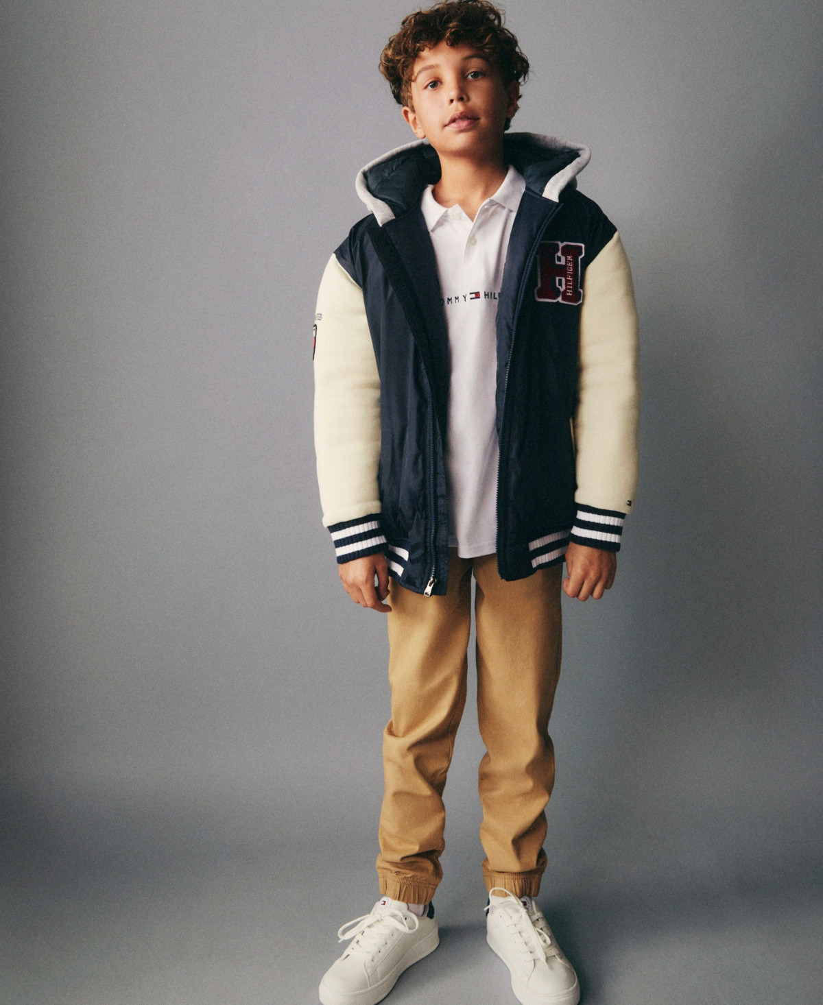 Tommy Hilfiger Toddler and Little Boys Tommy Relaxed Fit Bomber Jacket - Navy Blazer | Macy's