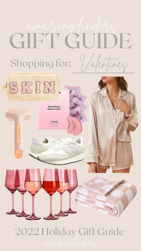 Amazon valentines gifts. Amazon feather pajamas. Amazon new balance shoes. Amazon wine glasses amazon checker blanket  

#LTKstyletip #LTKunder50