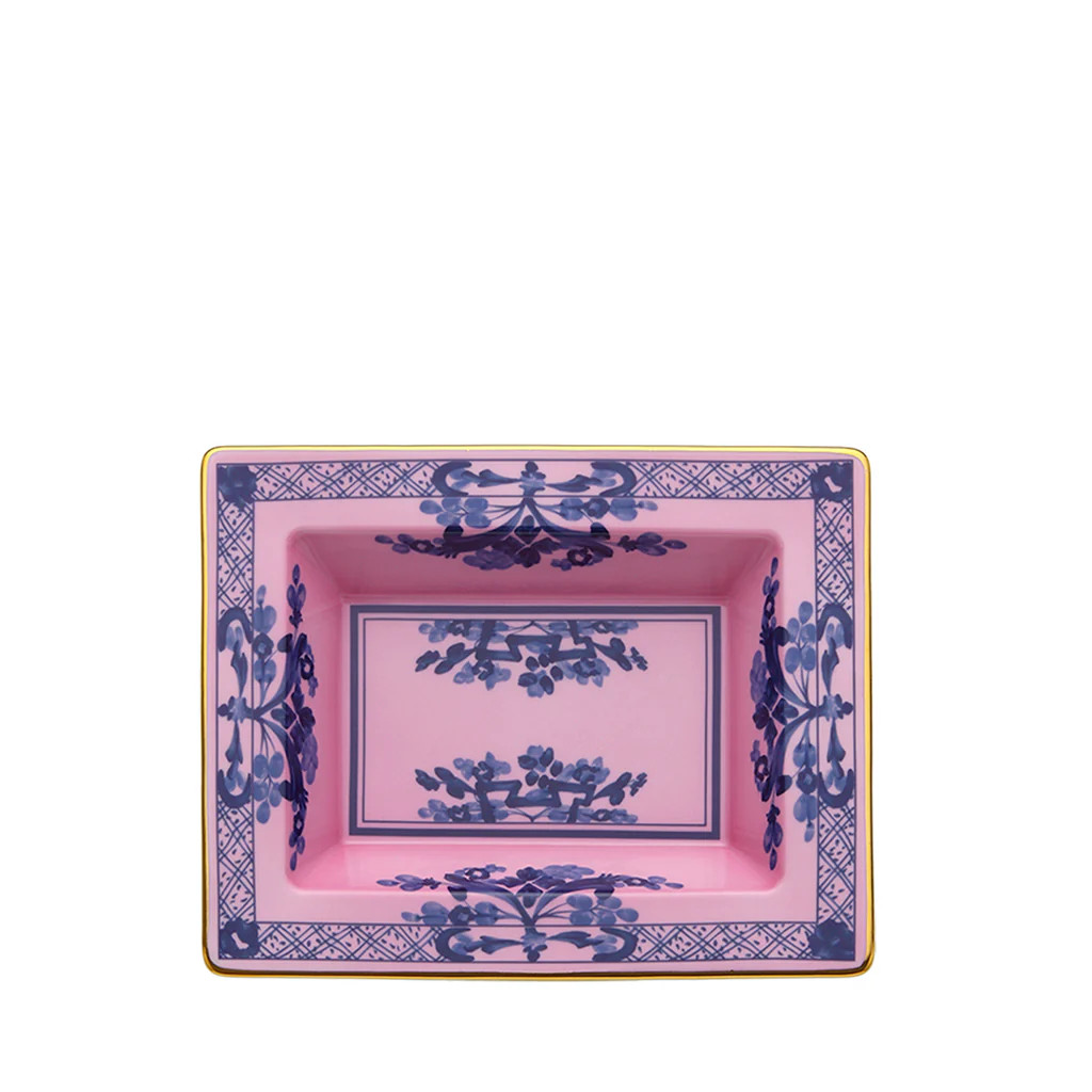 Rectangular Azalea Catch All Tray | Blue Print
