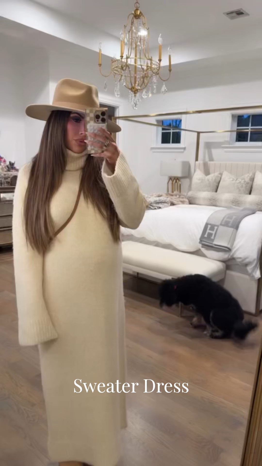 Wearing a size small in this sweater dress! 

Sweater dress, Winter Outfits, Winter fashion, Winter dress, Long sweater dress, Lack of color hat, Galentines,  Valentines Outfit, Date Night Outfit, Emily Ann Gemma

#LTKootd #LTKValentine #LTKBump