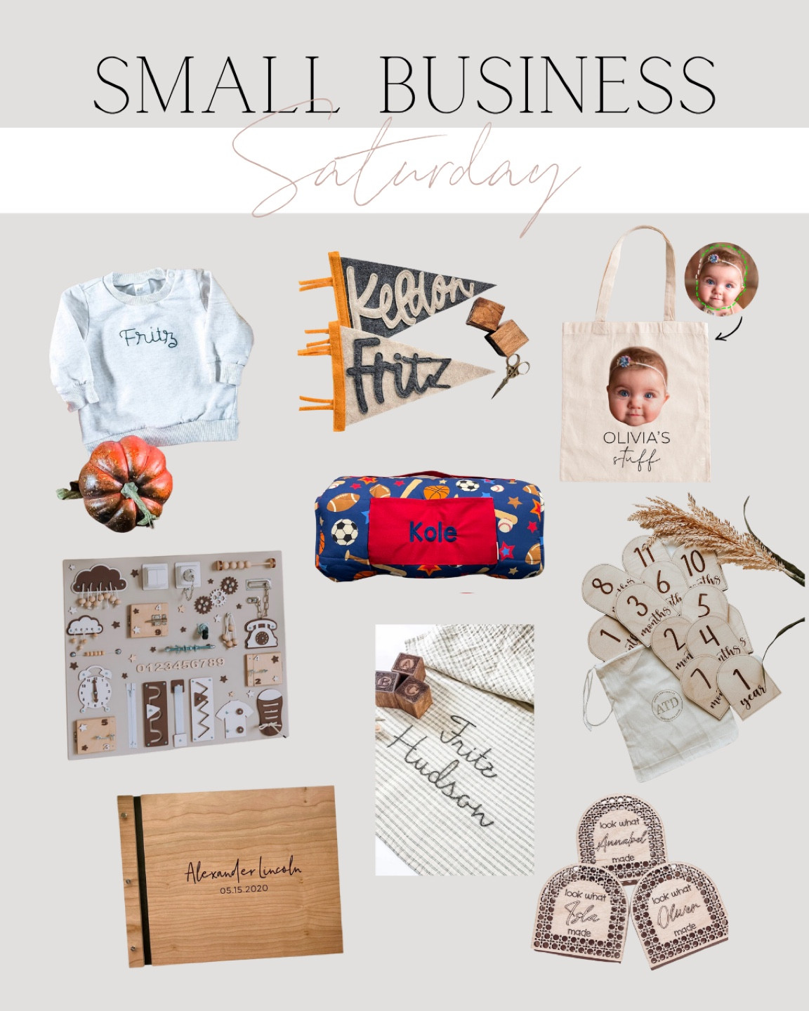 Small Business Saturday! Kids Favorites

#LTKCyberWeek #LTKHoliday #LTKGiftGuide