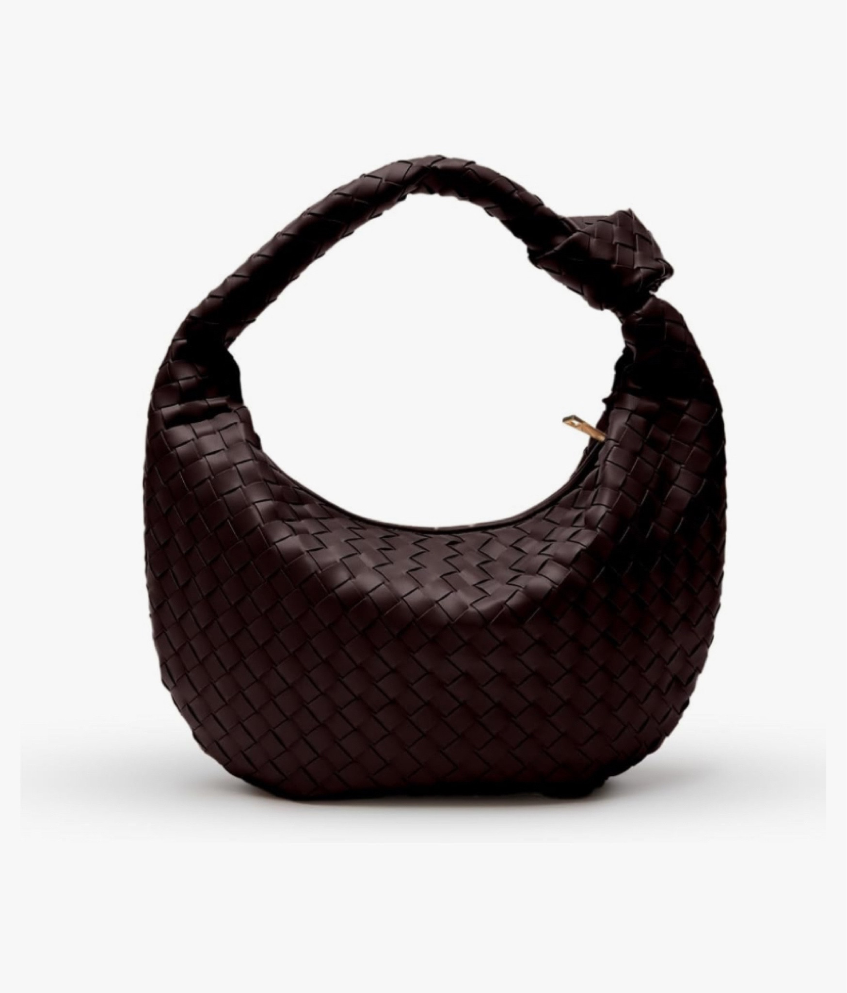 Bottega dupe tote. Dark brown woven tote bag. Fall bag. 

#LTKItBag #LTKSeasonal #LTKFindsUnder50