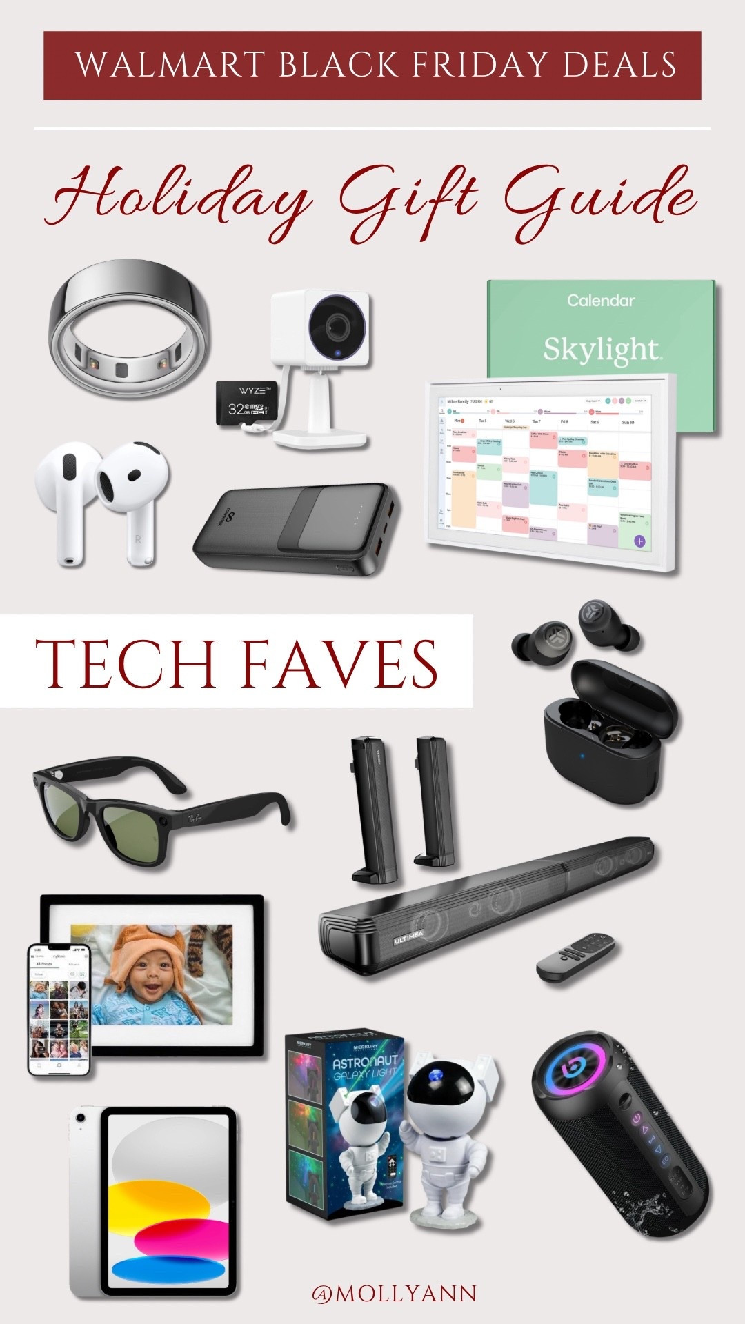 Walmart Black Friday deals: Holiday gift guide - tech faves, tech finds on sale at Walmart! 

#LTKGiftGuide #LTKHome