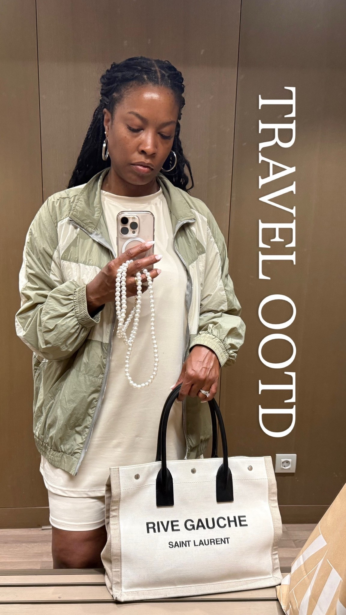 I love travel outfits that work just as well checking into a luxury hotel as they do navigating airports and ferry terminals. 

This look checked all the boxes: comfortable, effortless, and polished.

#LTKootd #LTKTravel