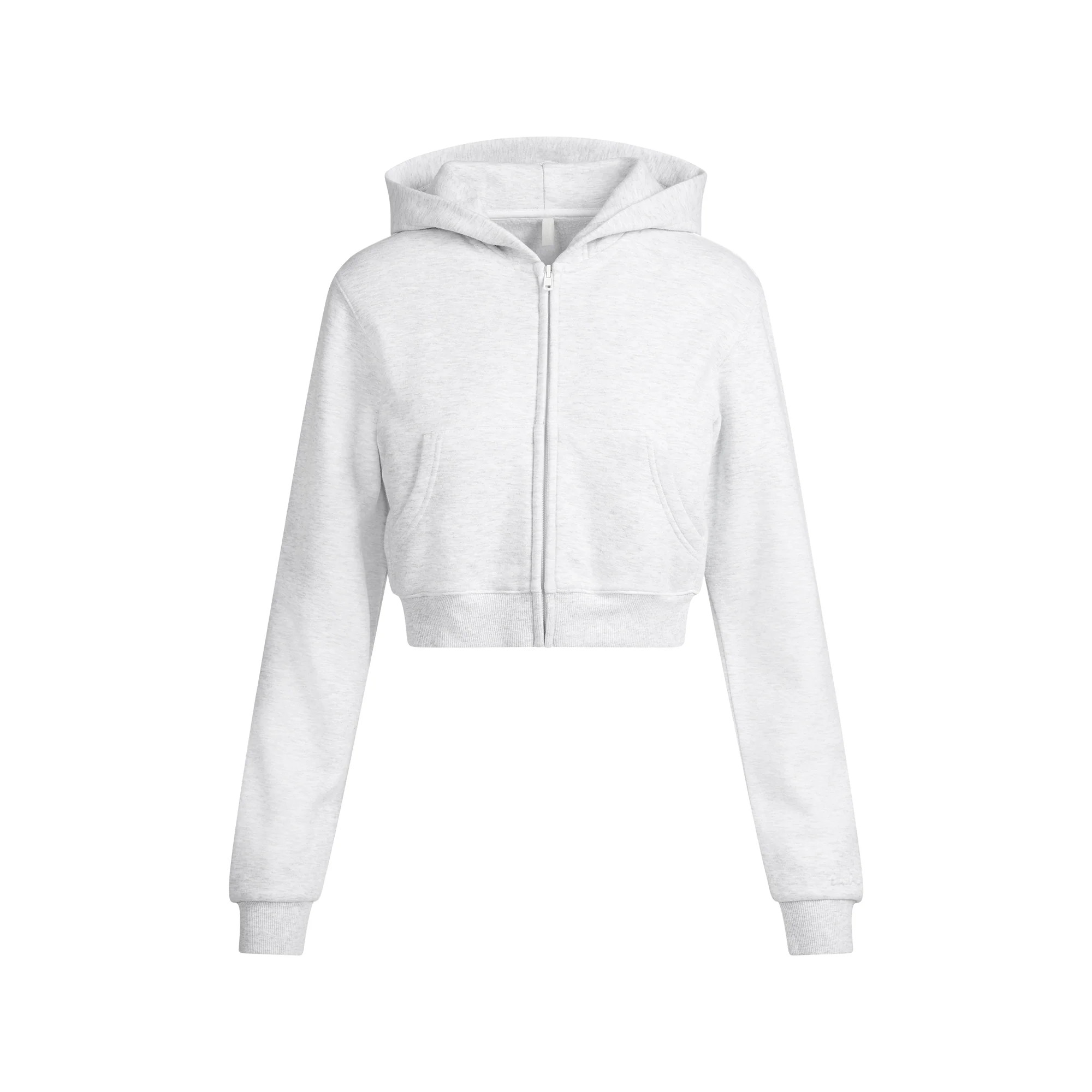 CROPPED ZIP UP HOODIE | SKIMS (US)