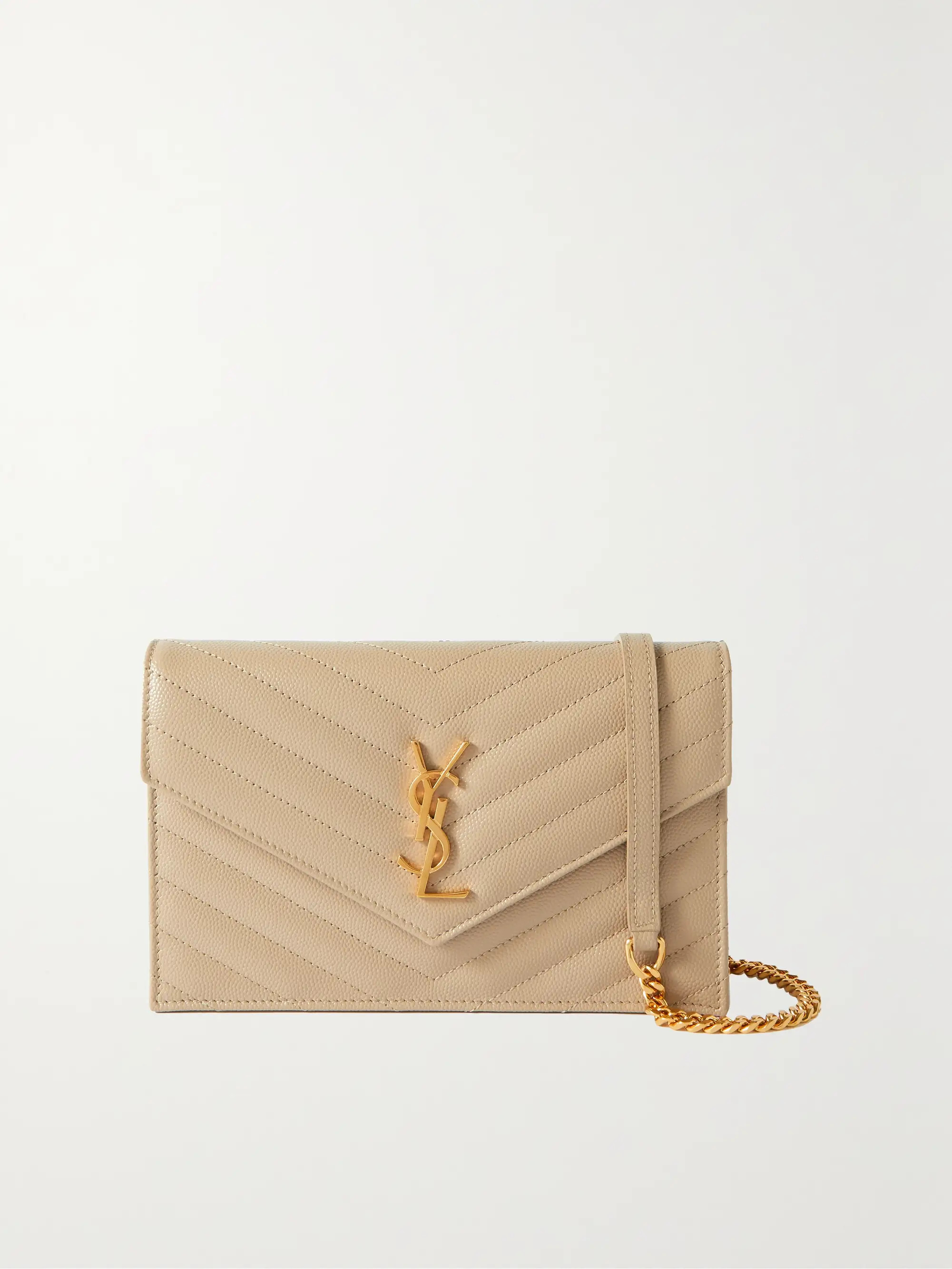 Cassandre quilted textured-leather shoulder bag | NET-A-PORTER (UK & EU)